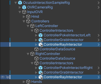 【Oculus Interaction SDK】（七）使用射线进行交互（物体 & UI）