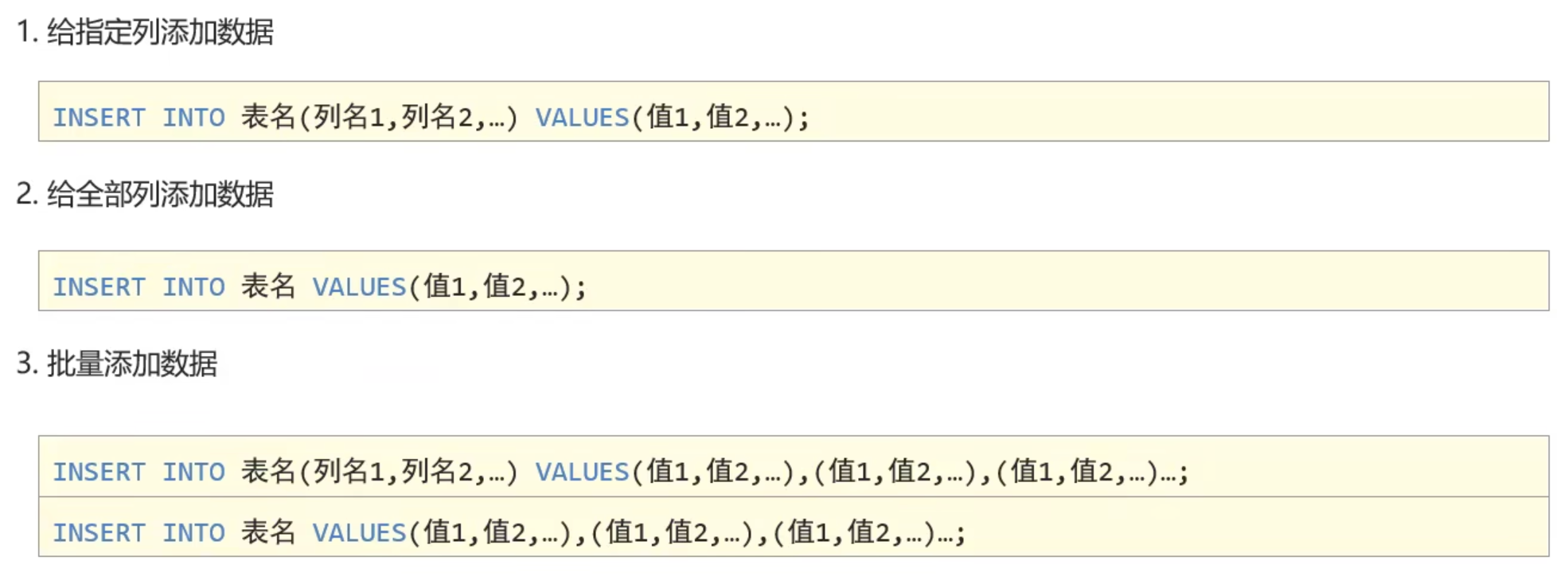 【MySQL】SQL通用语法、SQL分类、约束、数据库设计、多表查询、事务