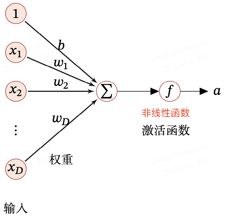 典型的神经元架构