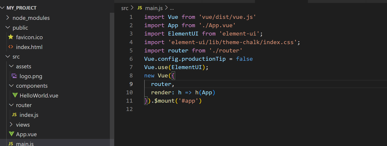 main.js和 router文件夹里面的index.js引入的vue一定要一样 小风公子 博客园