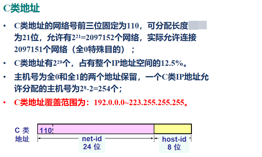 C类地址