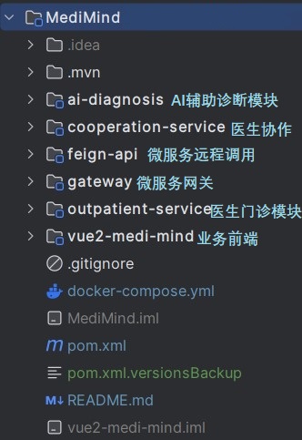 MediMind后端项目结构