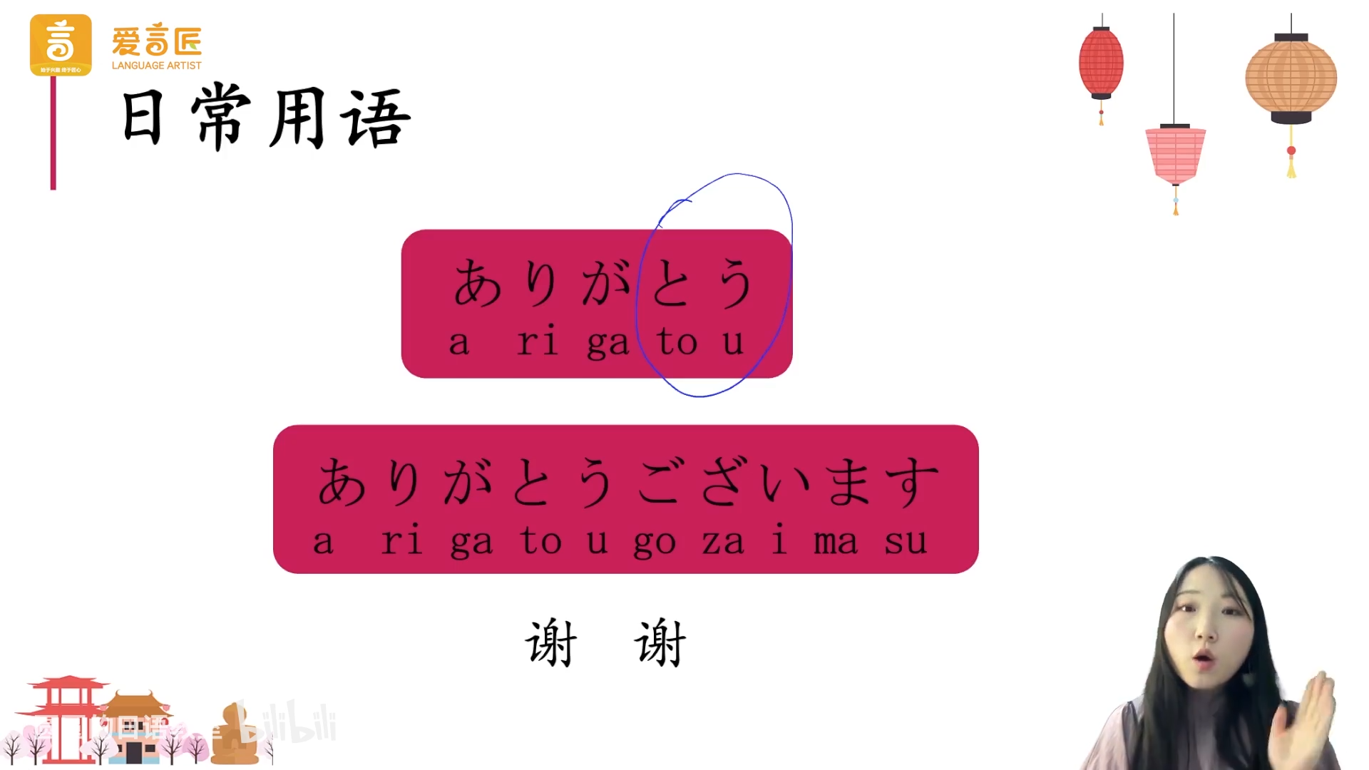 日常用语——谢谢
