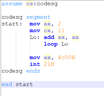 [bx] 和 Loop指令