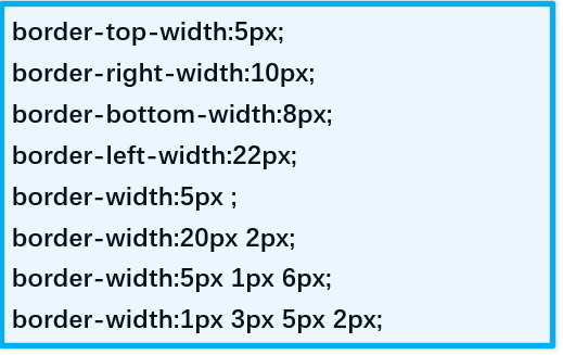 border-width