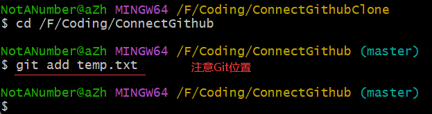 GitAddSingleFile