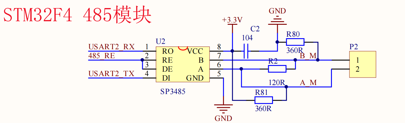 RS485原理图