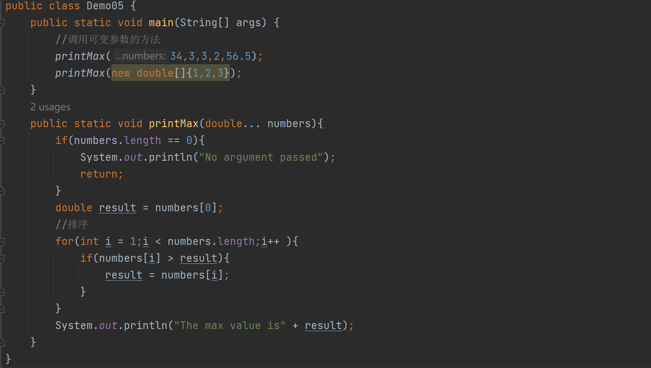 java方法-可变参数(不定项参数) - gm学习日记 - 博客园