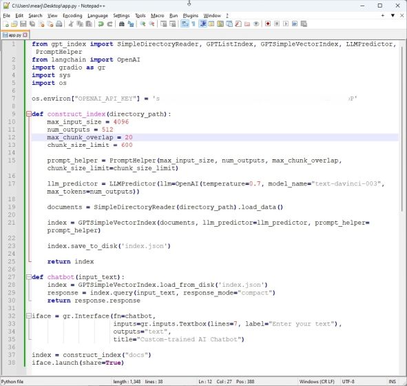 使用 ChatGPT API、LangChain 和 GPT 索引使用自定义知识库训练 AI 聊天机器人 (2023)