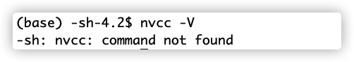 conda环境下使用nvcc -V报错nvcc: command not found的一种解决方法
