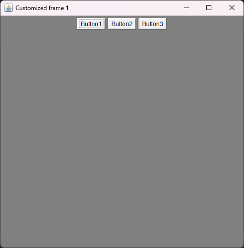 流式布局FlowLayout.CENTER