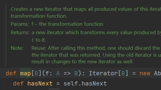 Scala迭代器与RDD五大属性