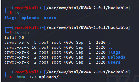 kali搭建DVWA踩的坑