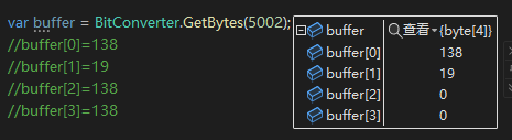 C#中BitConverter.ToUInt16、BitConverter.ToUInt32原理與用法詳解