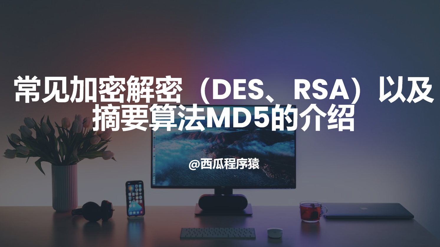 常见加密解密（DES、RSA）以及摘要算法MD5的介绍