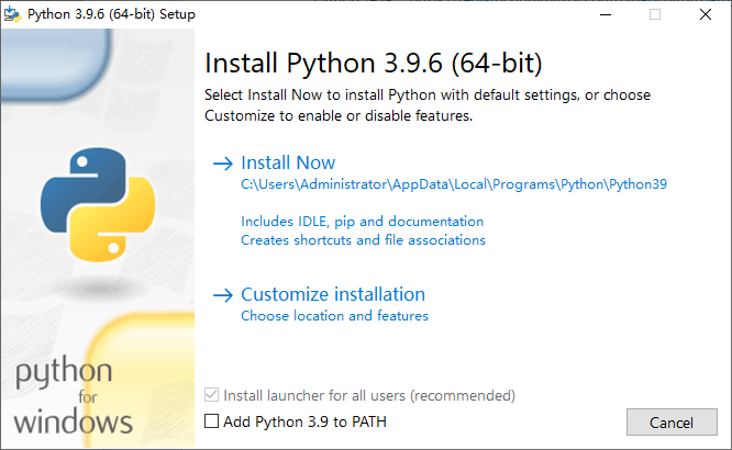 Win10操作系统安装Python
