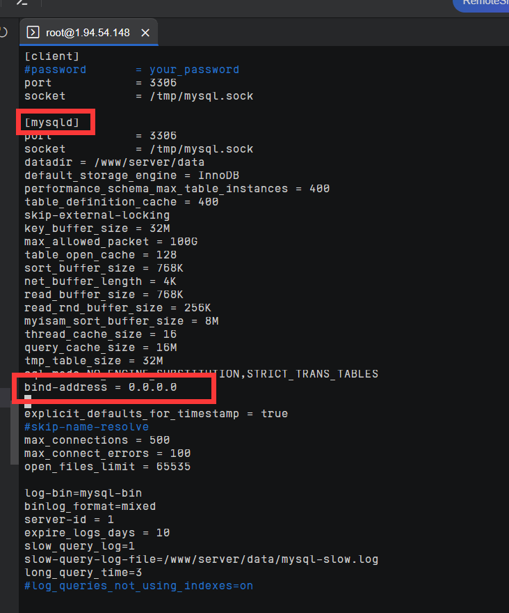 华为云耀云服务器L实例：初级篇-mysql安装与配置