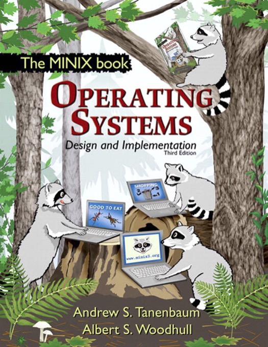 《作業系統：設計與實現》第三版封面