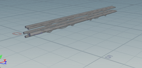 Houdini_电缆模拟