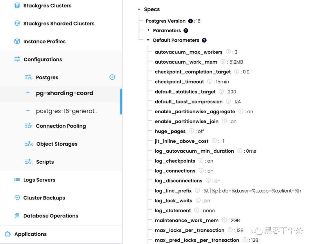 StackGres 1.6 数据库平台工程<span style='color:red;'>集</span><span style='color:red;'>群</span>配置管理(<span style='color:red;'>K</span><span style='color:red;'>8</span><span style='color:red;'>S</span> <span style='color:red;'>Pods</span>/PostgreSQL/PgBouncer)