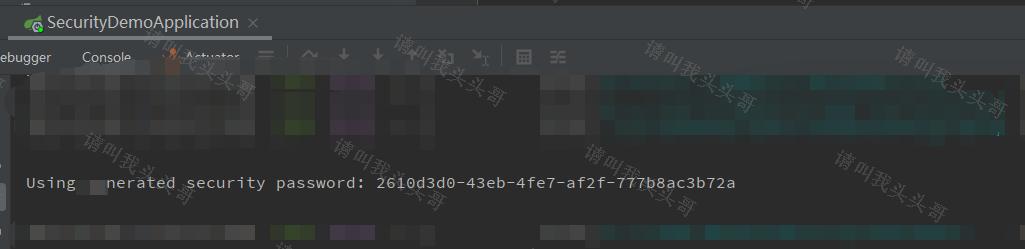 SpringBoot进阶教程(八十)Spring Security