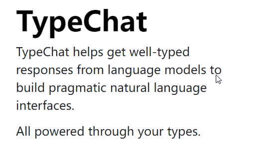 TypeChat源码分析：基于大语言模型的定制化 AI Agent 交互规范