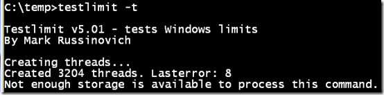 thumbnail image 5 of blog post titled 
	
	
	 
	
	
	
				
		
			
				
						
							Pushing the Limits of Windows: Processes and Threads
							
						
					
			
		
	
			
	
	
	
	
	
