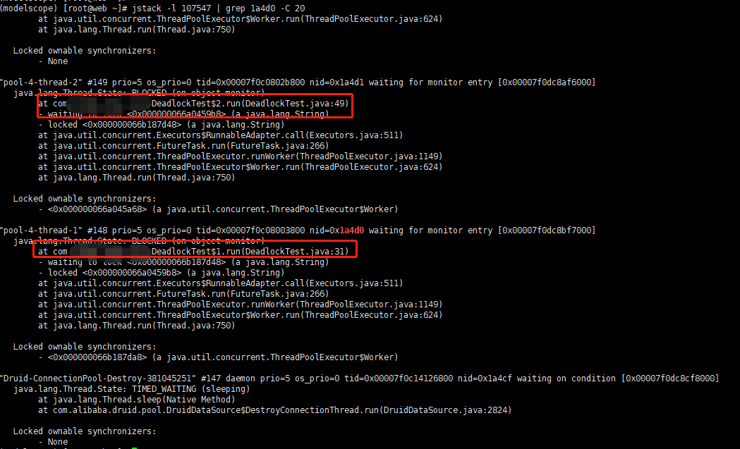 【工作随手记】deaklock排查