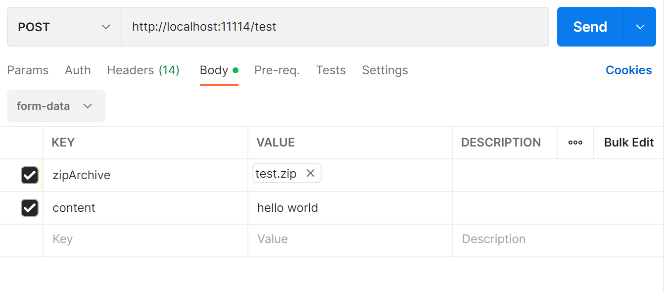 如何在 .NET Core WebApi 中处理 MultipartFormDataContent