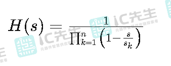 贝塞尔滤波器传递函数