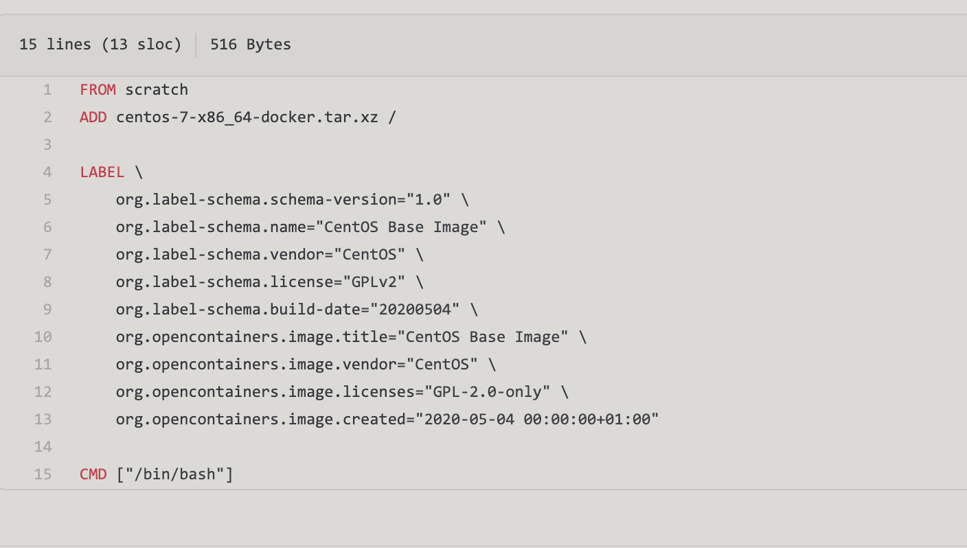 以我们熟悉的CentOS为例 