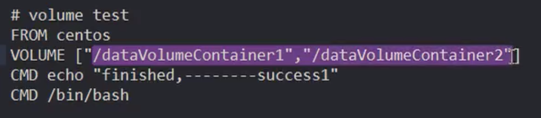 容器数据卷，用于数据保存和持久化工作
