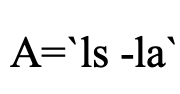 1）	A=
