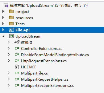 一个高性能、低内存文件上传流.Net组件