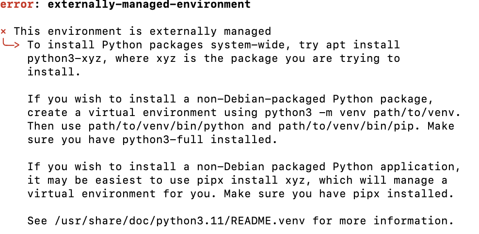 pip3-install-error-externally-managed-environment