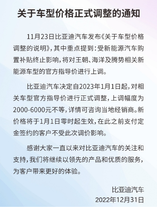 来源：比亚迪汽车官方微博