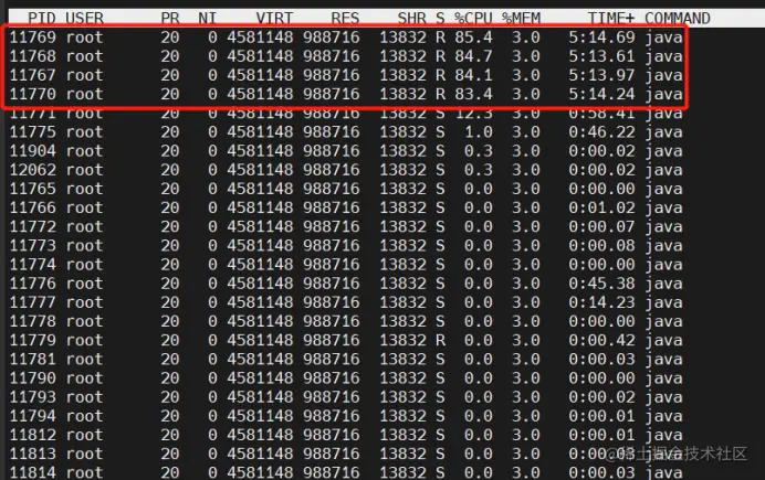 点了下详情系统，CPU 100％。。。