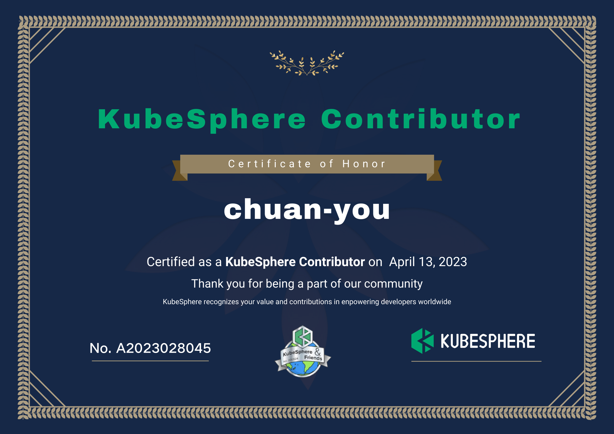 KubeSphere 社区双周报 | OpenFunction 支持 Dapr 状态管理 | 2023.03.31-04.13