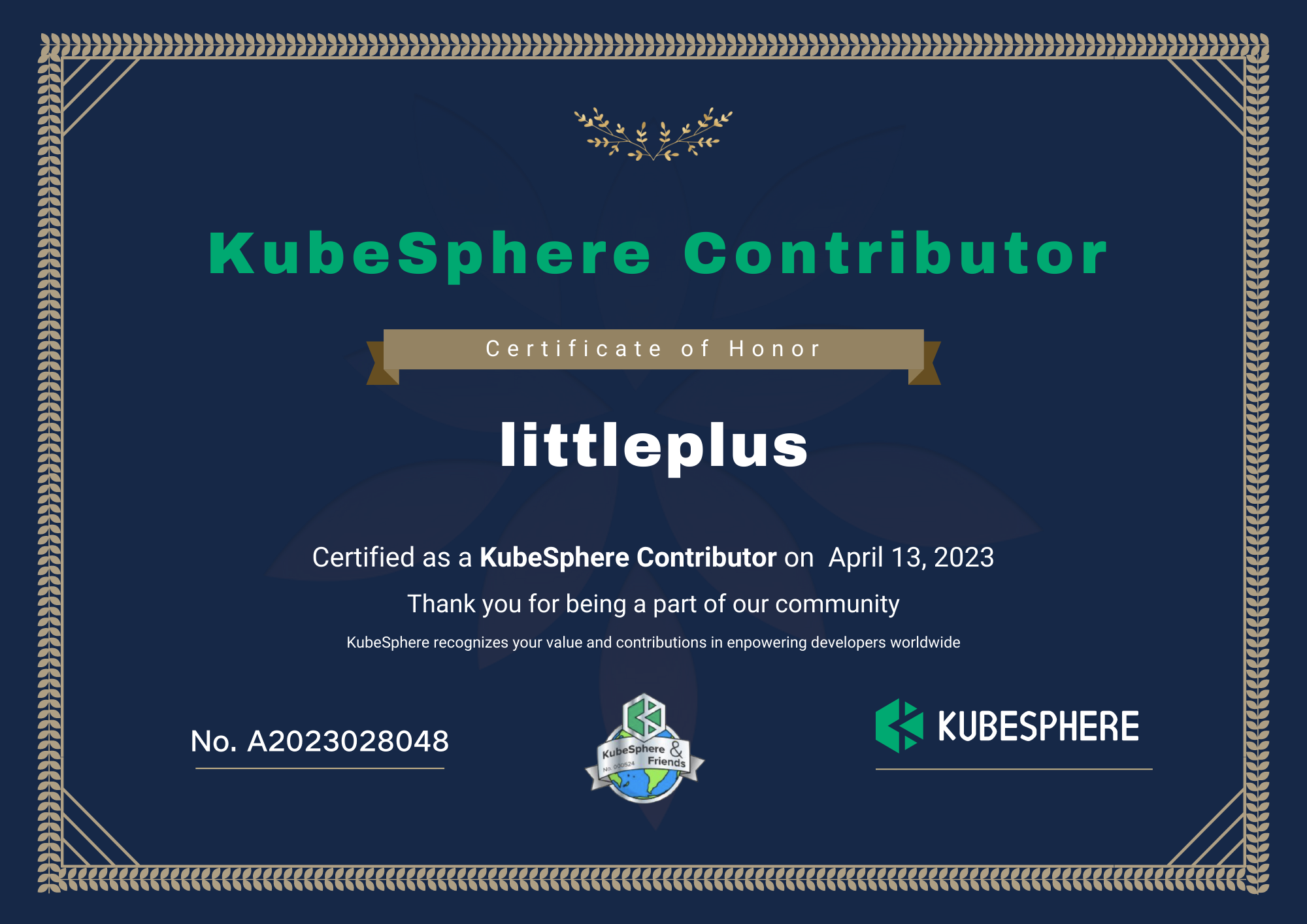 KubeSphere 社区双周报 | OpenFunction 支持 Dapr 状态管理 | 2023.03.31-04.13