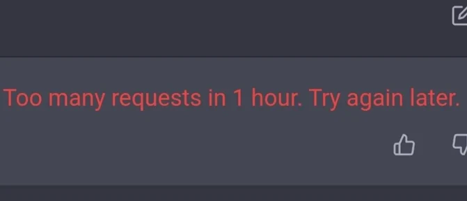 解决:ChatGPT too many requests in 1 hour.Try again later 怎么办？OpenAI 提示